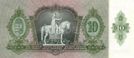 1936. 10P (4x) egymás utáni sorszámokkal T:I