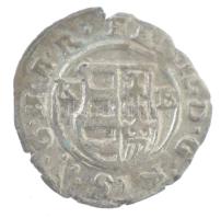 1635K-B Denár Ag "II. Ferdinánd" kapszulában, tanúsítvánnyal (0,49g) T:2- patina, kis kitörés  Hungary 1635K-B Denar Ag "Ferdinand II" in capsule with certificate (0,49g) C:VF patina, cracked  Huszár: 1205., Unger II.: 916.c