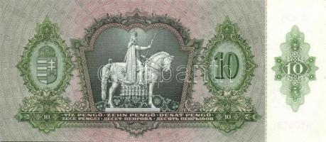 1936. 10P (3x) egymás utáni sorszámokkal T:I