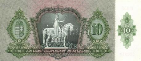 1936. 10P (4x) egymás utáni sorszámokkal T:I