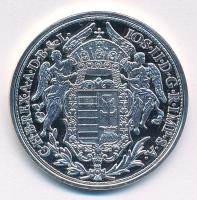 DN "Magyarok Kincstára - II. József tallér" ezüstözött rézötvözet utánveret kapszulában, t...