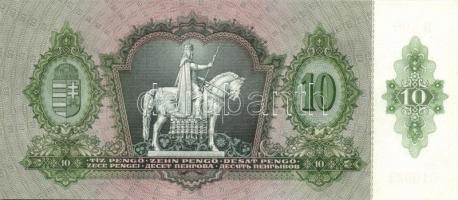 1936. 10P (3x) egymás utáni sorszámokkal T:I