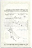 Amerikai Egyesült Államok 1965-1977. 4 darabos részvénycsomag, benne Sunray Mid-Continent Oil Compan...