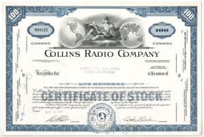 Amerikai Egyesült Államok 1965-1977. 4 darabos részvénycsomag, benne Sunray Mid-Continent Oil Compan...