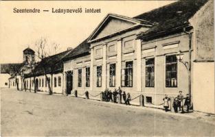 Szentendre, leánynevelő intézet. Özv. Goldstein Mórné kiadása