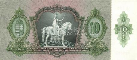 1936. 10P (3x) egymás utáni sorszámokkal T:I