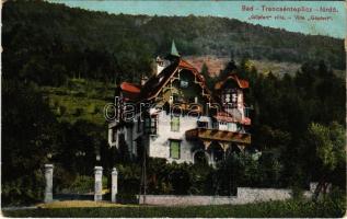 Trencsénteplic, Trencianske Teplice; Göpfert villa. Wertheim Zsigmond kiadása / spa, villa (EK)