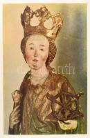 Aggházy Mária: Early wood carvings in Hungary. Bp., 1965. MTA. 88 táblával. Kiadói vászonkötésben, p...