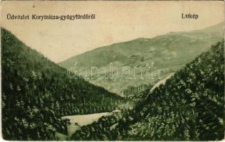 Koritnyica, Korytnica; látkép. Pavelka Kálmánné kiadása / spa, general view (EK)