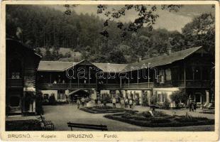 1934 Borosznófürdő, Brusno-kúpele (Borosznó, Brusznó, Brusno); Kúpele / Fürdő / spa, bathhouse (EK)