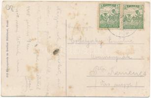 1918 Borosznófürdő, Brusno-kúpele (Borosznó, Brusznó, Brusno); A fürdő fekvése / general view, spa (...