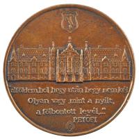 Lapis András (1942-) DN Kecskemét / Puszta Tourist - Bács-Kiskun megye kétoldalas bronz emlékérem (42,5mm) T:1 kis patina