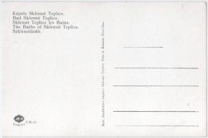 Szklenófürdő, Sklené Teplice; Úri fürdő / Pansky kúpel / Herren-Bad / spa, bathhouse (EK)