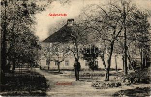 1907 Szklenófürdő, Sklené Teplice; Hercegfürdő / spa, bathhouse