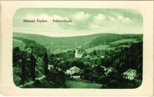 Szklenófürdő, Sklené Teplice; látkép / general view, spa (EM)