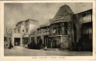 1921 Pöstyén, Pistyan, Piestany; Irma fürdő / Irma-Bad / spa, bathhouse (EK)