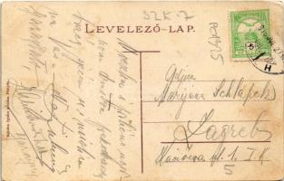 1916 Pöstyén, Pistyan, Piestany; Irma fürdő. Schulcz Ignác kiadása / Irma-Bad / spa, bathhouse (kopo...