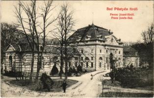 1914 Pöstyén, Pistyan, Piestany; Ferenc József fürdő. Lampl Gyula kiadása / Franz Josefs-Bad / spa, bathhouse
