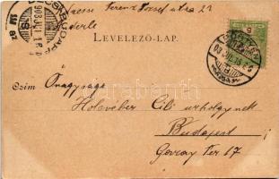 1903 Pöstyén, Pistyan, Piestany; Ferenc József fürdő. Schwidernoch Károly műintézete kiadása / Franz...