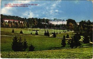 Szliács, Sliac; Hungária szálloda és Tost-Béla liget / Hotel Hungaria mit Tost-Béla Au / hotel, spa (EK)