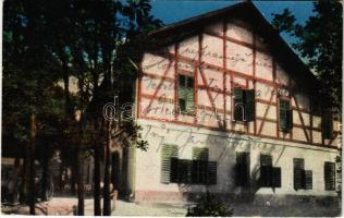 1919 Szliács, Sliac; Metropol szálloda. Molnár M. kiadása / hotel, spa (EK)