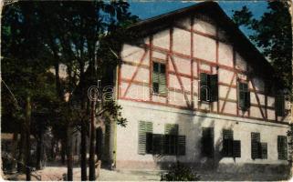 1919 Szliács, Sliac; Metropol szálloda. Molnár M. kiadása / hotel, spa + Cs. strel. pluk. c. 25. II. polní prapor (EB)