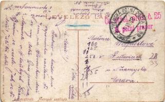 1919 Szliács, Sliac; Metropol szálloda. Molnár M. kiadása / hotel, spa + "Cs. strel. pluk. c. 2...