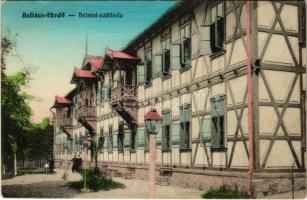 1914 Szliács, Sliac; Bristol szálloda. Kerekes Miklós kiadása / hotel, spa (EK)