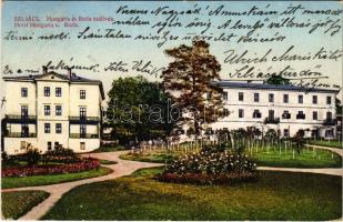 1917 Szliács, Sliac; Hungária és Buda szálloda / hotels, spa (EK)