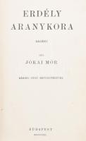 Jókai Mór: Erdély aranykora. Bp., 1925., Franklin. Kiadói aranyozott egészvászon-kötés, foltos, kissé kopott borítóval, a gerincen kis sérüléssel.