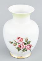 Hollóházi váza, jelzett, hibátlan, m: 17 cm