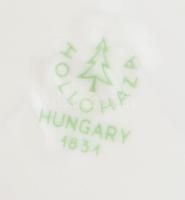 Hollóházi váza, jelzett, hibátlan, m: 17 cm