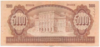 1990. 5000Ft "J 33646770" T:III kis folt
Adamo F49