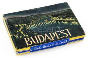 Budapest papír cigarettás doboz, 11×7,5×2 cm