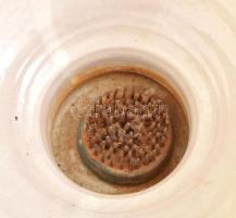 Mihály Béla: Ikebana. Jelzett, hibátlan, d: 17 cm