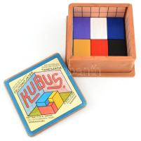 Kubus fejtörő játék, Pattantyús A. Endre szabadalma, a régi játék hasonmás kiadása, útmutatóval, ere...