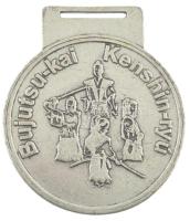 2012. IBF Világbajnokság 2012 / Bujutsu-kai Kenshin-ryu kétoldalas ezüstözött bronz díjérem szalag nélkül (85mm) T:2