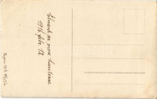 1916 Osztrák-magyar katona mielőtt elment az orosz harctérre / K.u.k. military soldier before leavin...