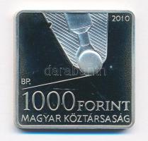 2010. 1000Ft Cu-Ni "Bíró László József, a golyóstoll szabadalmaztatója" kapszulában T:PP p...