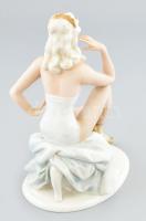 Schaubachkunst táncos díva. Kézzel festett, jelzett, hibátlan 20 cm