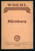 Woerl, Leo: Illustrierter Führer durch Nürnberg und Umgebung. Woerls Reisehandbücher. Leipzig, é.n. (cca 1910), Woerls Reisebücher-Verlag. Fekete-fehér képekkel, kihajtható térképekkel. Német nyelven. Kiadói papírkötés.