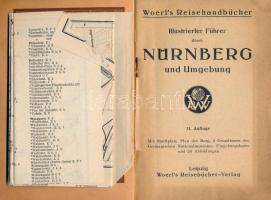 Woerl, Leo: Illustrierter Führer durch Nürnberg und Umgebung. Woerl's Reisehandbücher. Leipzig,...