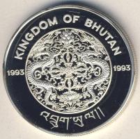 Bhután 1993. 300N Ag "Olimpia-labdarúgás" T:PP