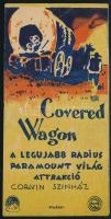 1924 Covered Wagon amerikai western film - Corvin Színház számolócédula