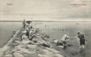 Siófok fürdőélet, Divald & Monostory