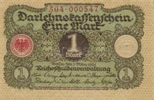Német Birodalom / Weimari Köztársaság 1920. 1M (5x) T:I,I-