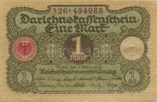 Német Birodalom / Weimari Köztársaság 1920. 1M (5x) T:I,I-
