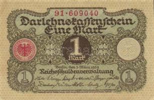 Német Birodalom / Weimari Köztársaság 1920. 1M (5x) T:I,I-