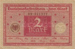 Német Birodalom / Weimari Köztársaság 1920. 2M barna "pecsét" (5x) T:I,I-