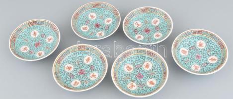 9 db-os kínai szett, jelzett, hibátlan